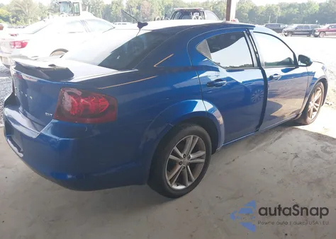 2014 Dodge Avenger Sxt из США, поврежденный, VIN 1C3CDZCGXEN127920